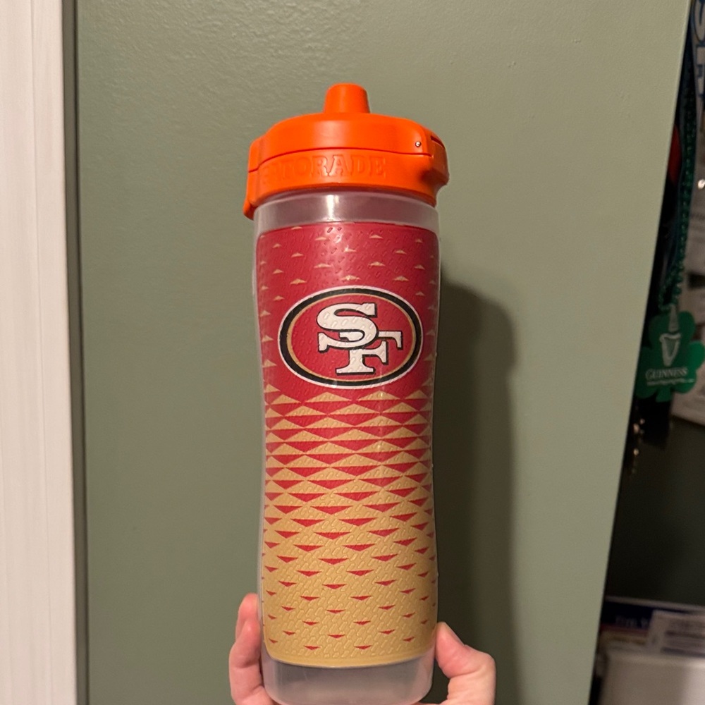 Custom 49ers Gatorade Bottle